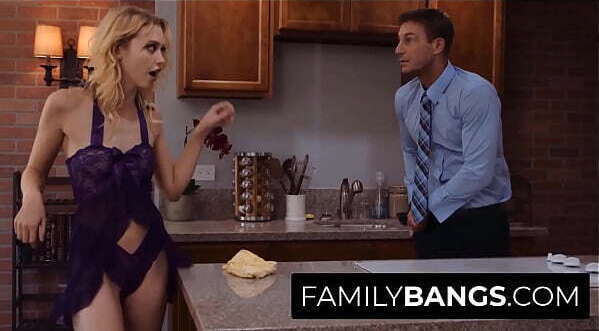 FamilyBangs.com Mocker Teenager Stuffed Busy Father, Ryan Mclane, Chloe Cherry