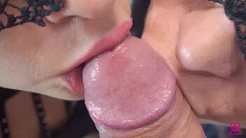 gorgeous girls swallow dick together