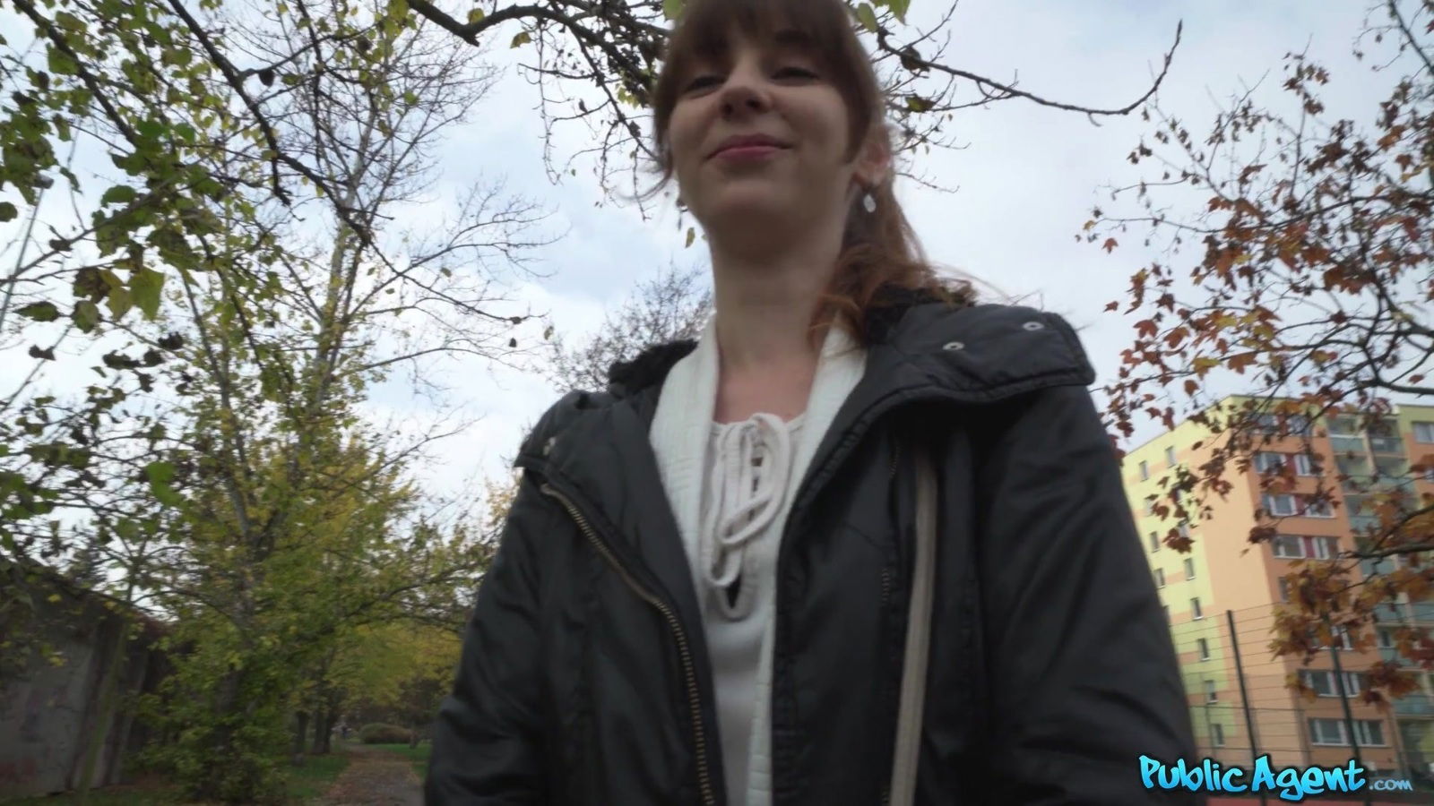 POV video of amateur Luna Dark getting fucked hard for cash