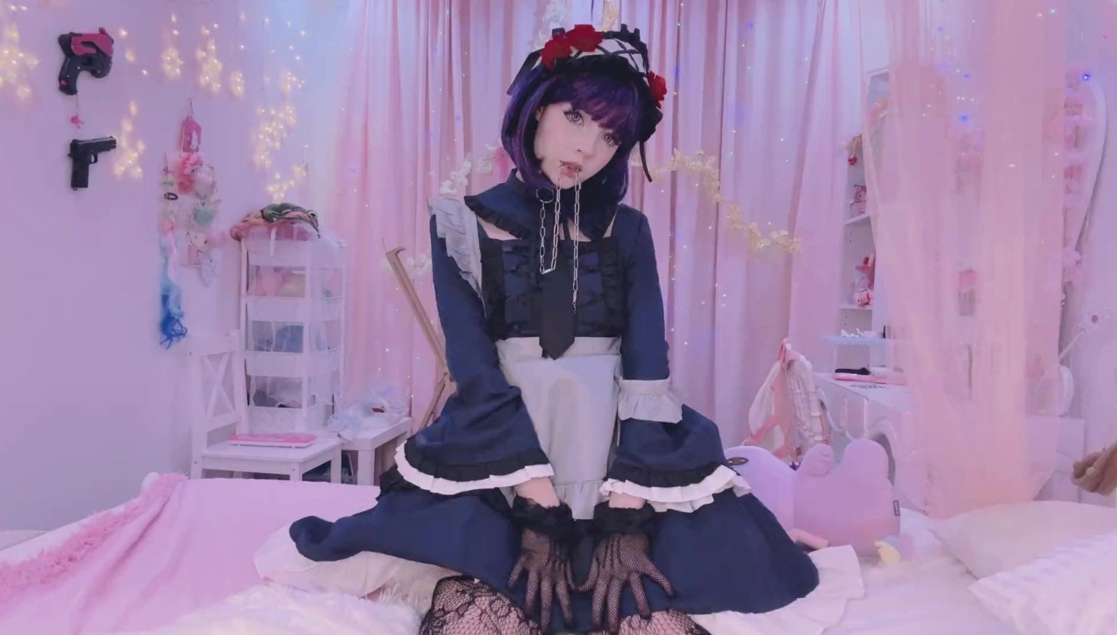 Marin Kitagawa cosplay Making pussy climax with favourite toys