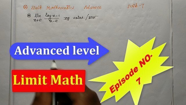 Advance Limit math exercises Teach Bikash Educare episode