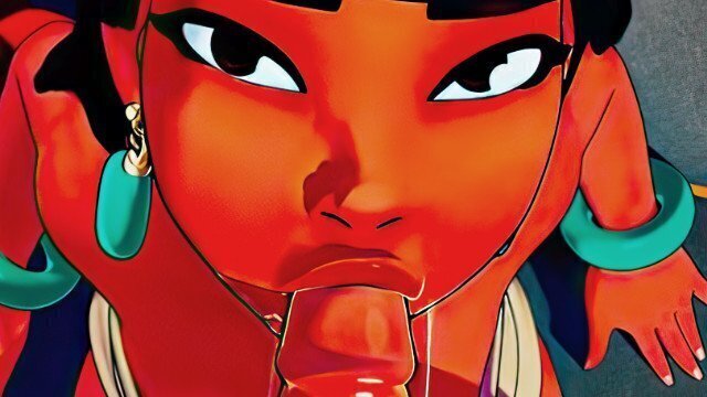 Perfect Thicc Bottom Chel Deepthroats Foreigners Until Gets Over Body