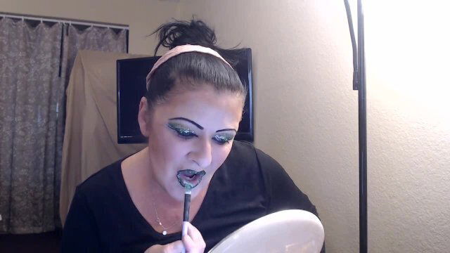 Full Makeup Poison Cosplay