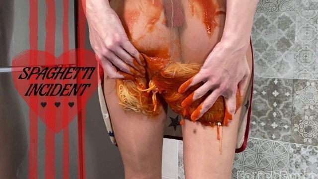 SPAGHETTI masturbation