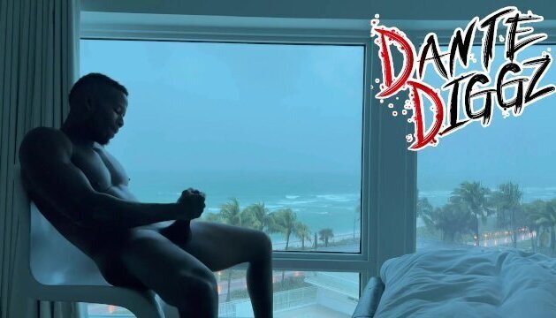 Morning Alone Time During Hurrricane South Beach