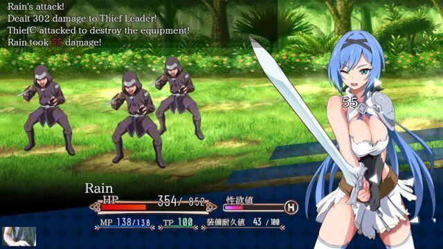 Nightmare knight group bandits taking clothes!