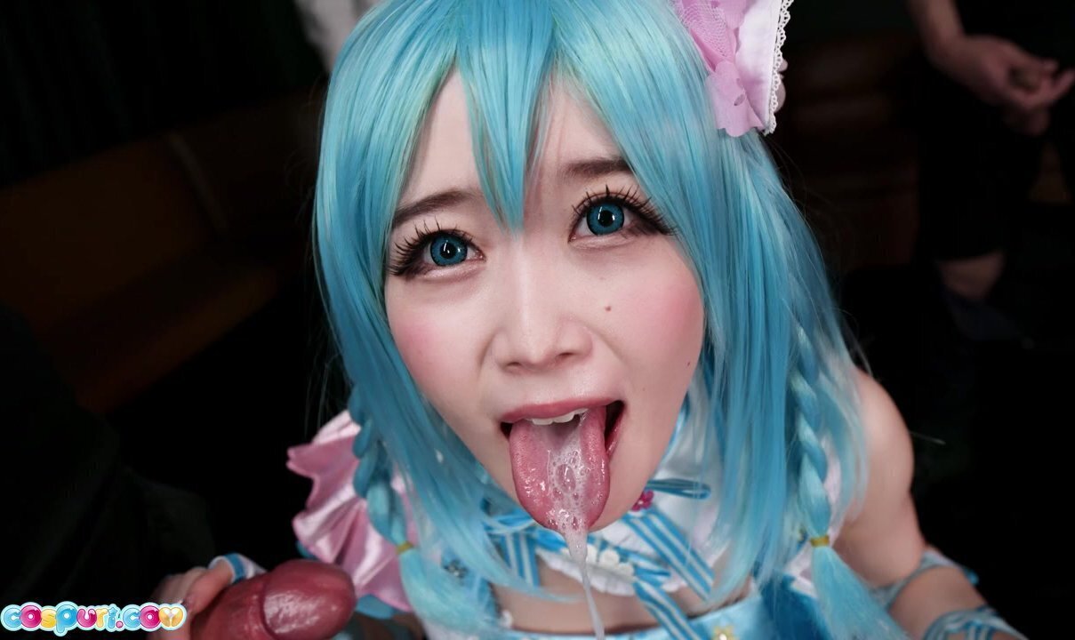 Kurumi cosplay teen porn video