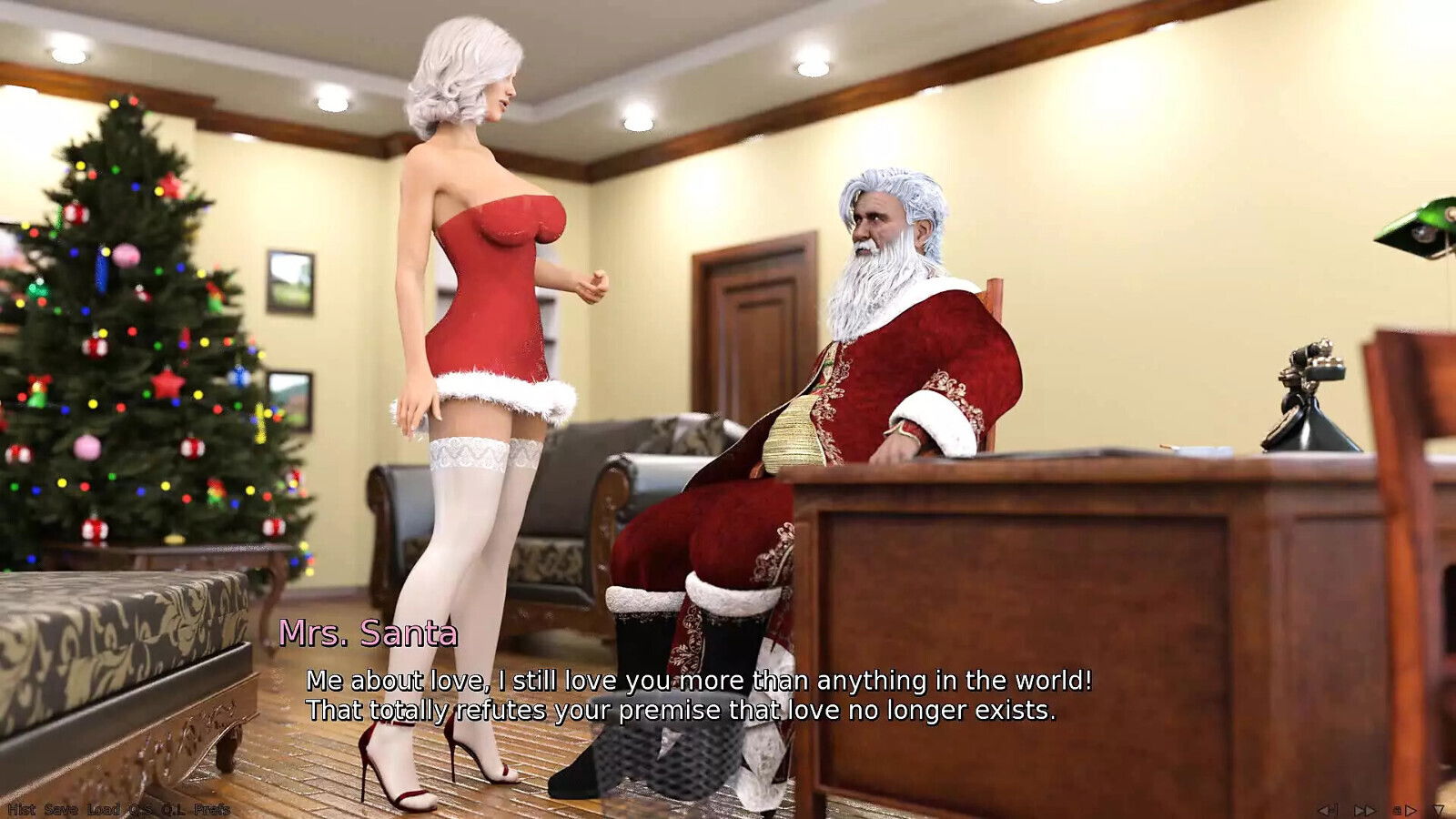 Laura Lustful Secrets: Santa Claus Sexy Blonde Wife Christmas Special