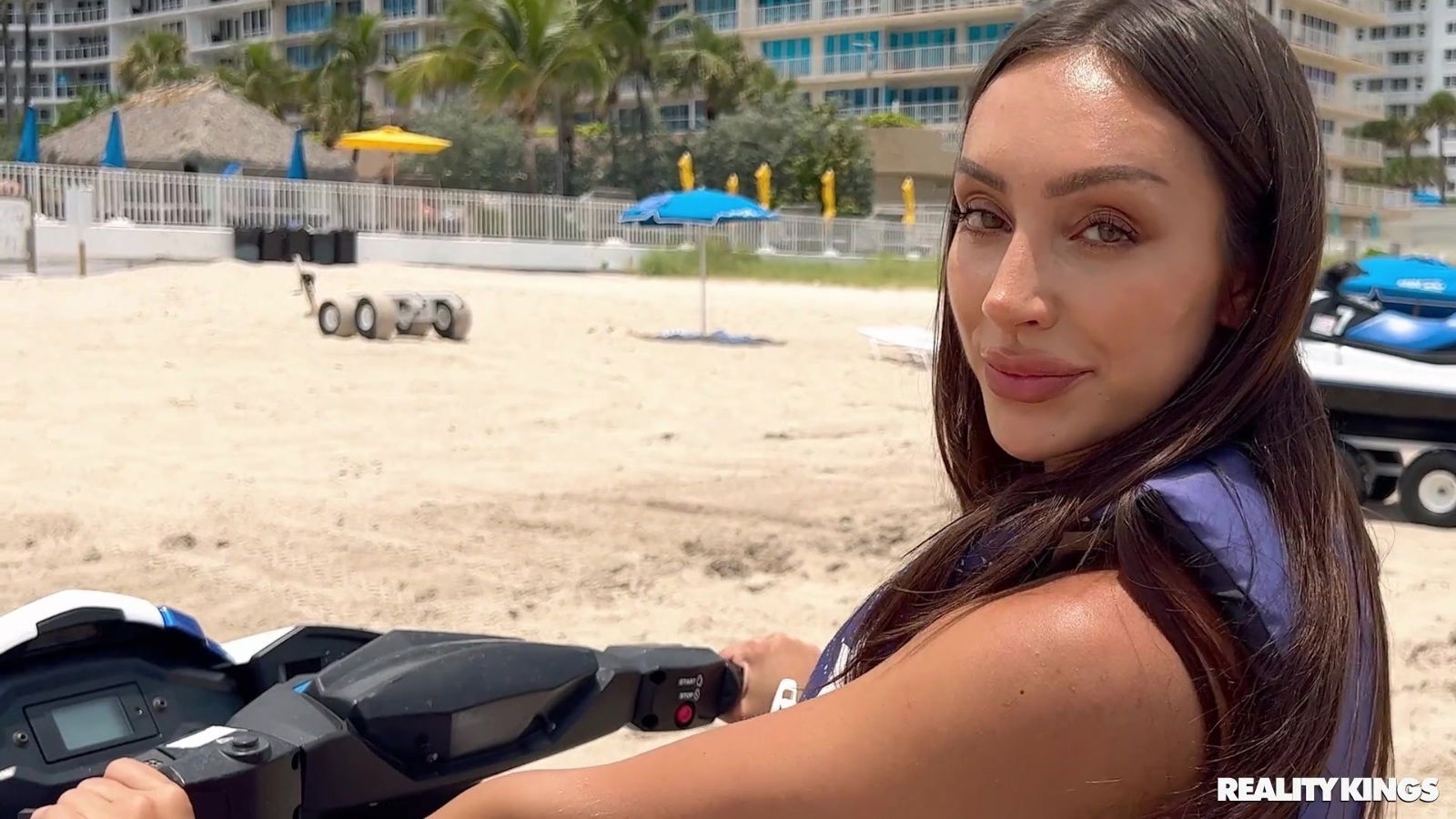 Beautiful girlfriend Rose gives head gets fucked hard