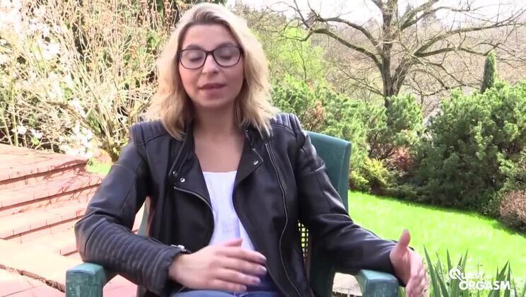 Tattooed Czech cutie Kattie Hill ecstasy through solo play with toys