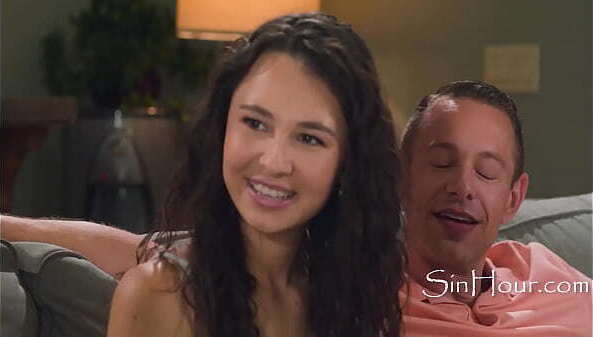 Wife Holds Teen Sitter Fuck