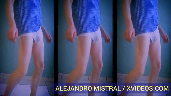 Hombre trusa blanca ALEJANDRO MISTRAL