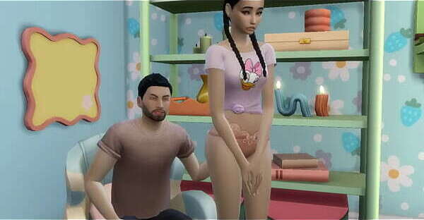 Estoy cargo peque&ntilde_a sobrina quien aburre juguetes quiere jugar verga dura haga caballito