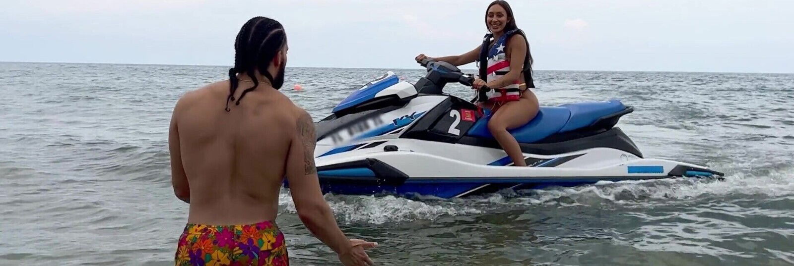 Brunette Rose with gets fucked doggy style