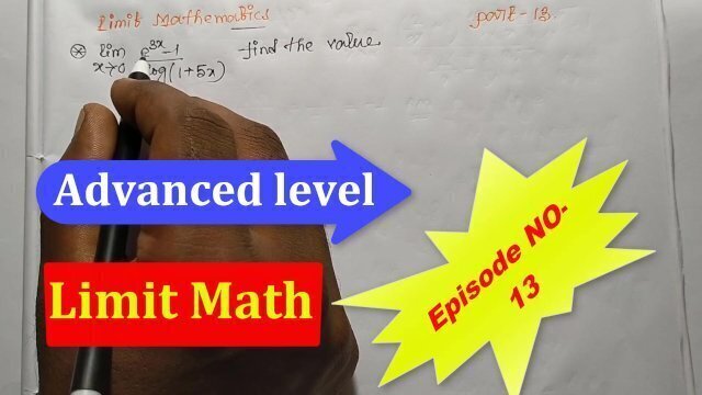 Advanced Limit Math Stanford University's Teach bikash Educare Part