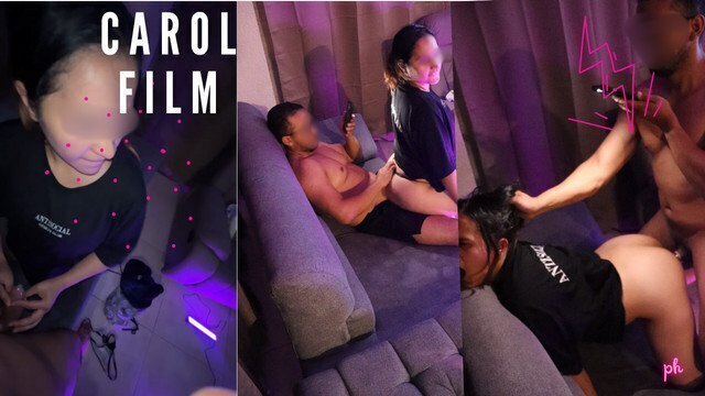 girlfriend's parents trip take opportunity fuck hard.