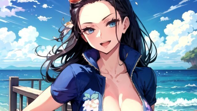 fuck Nico Robin long want Piece