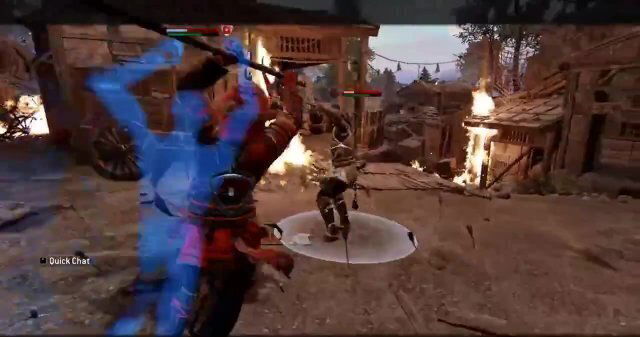 Honor Nobu fucks enemy with hidden stance