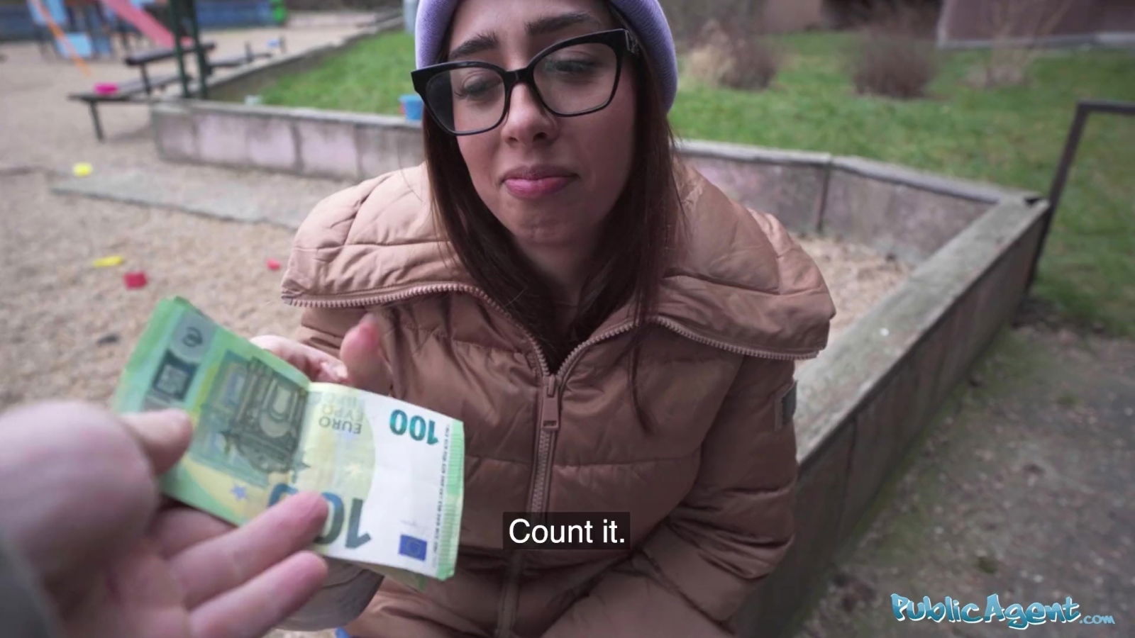 Slutty Latina Danger gets picked cheats money