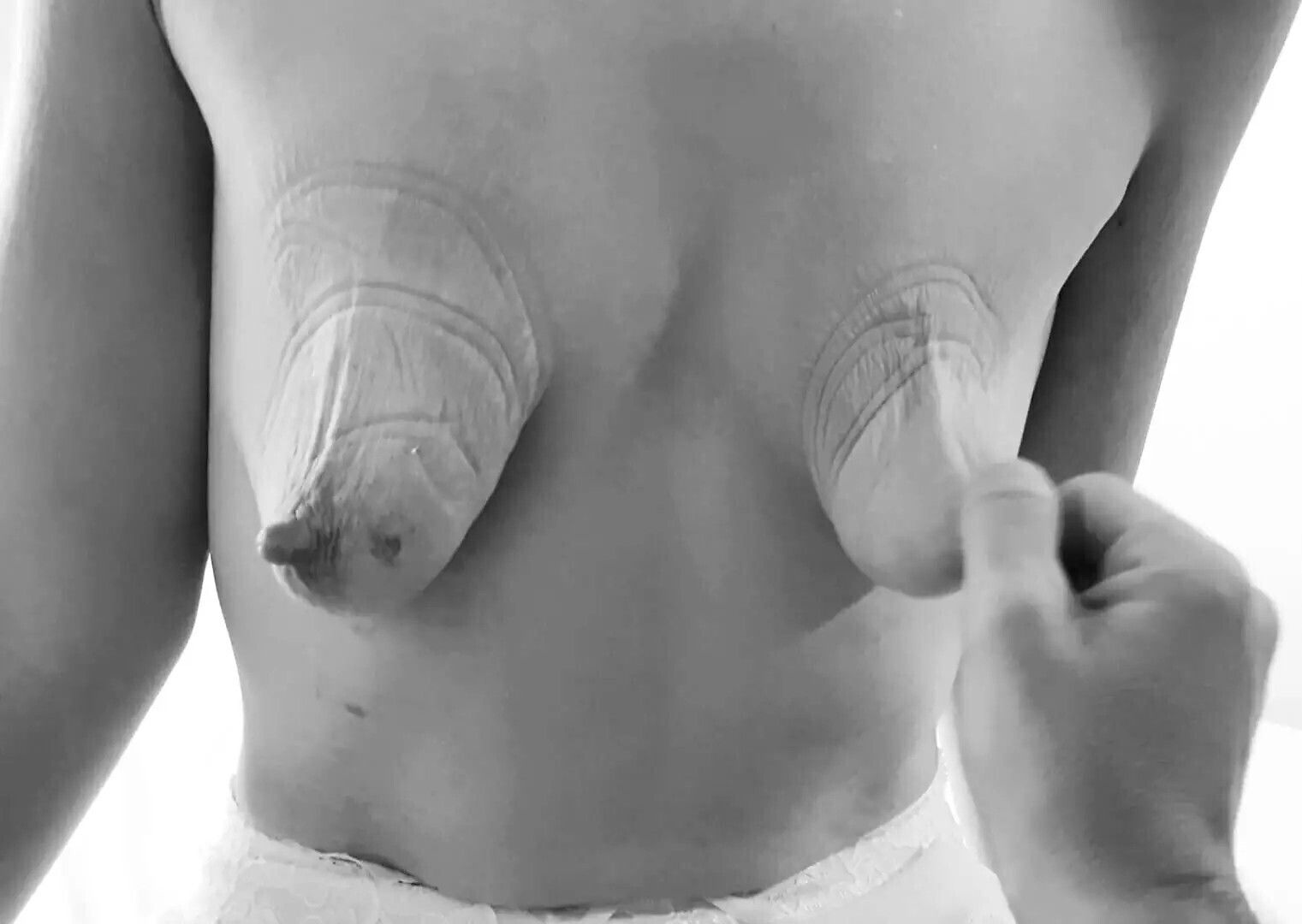 Zip-tied saggy torture Bdsmlovers91