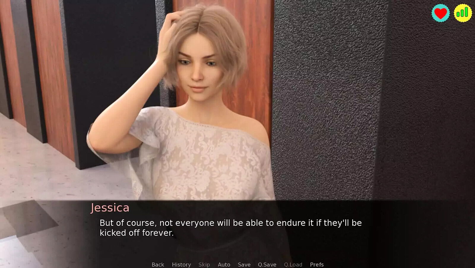 Succubus Contract: Naughty Blondie Clothing Store Episode