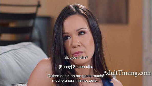 Roommates Share Their Pornstar Crush Neighbor Penny Barber (Spanish Subs)