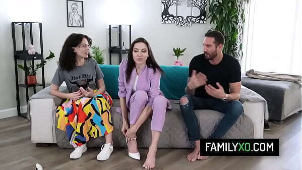 milf step threesome with husband stepdaughter Agatha Delicious, Satine Summers