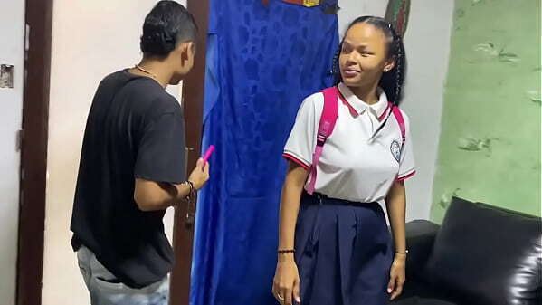 SUPER COGIDA VECINA CASA ESTA ESPOSO