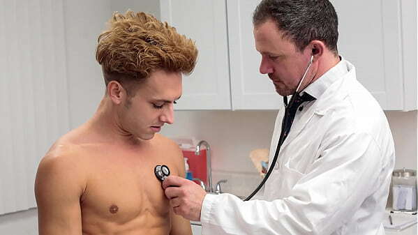 Twink Visits Doctor Having Trouble Maintaining Erection Doctorblows