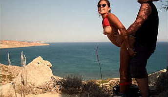 Fucked without respect on the Public Beach, by an Old tourist ️?