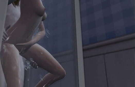 FUCK WITH GIRLFRIEND ENDS BATHROOM