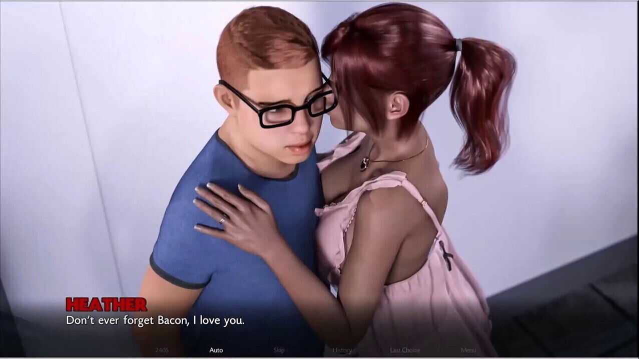 Heather gets sneaky during shower, while Johnny peeks girls locker room