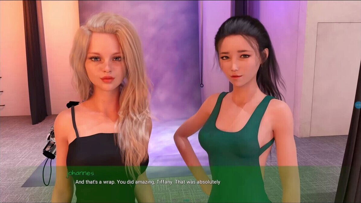 Johannes Alison's Stylish Shopping Spree Tiffany Alison Strike Poses Photoshoot