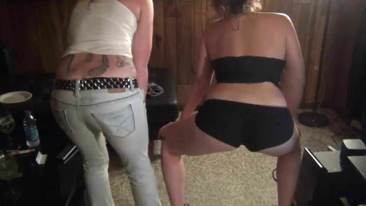 Trailer Trash female sucks black dick.mp4