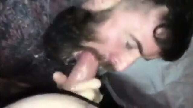 Tatted showing awesome throat skills