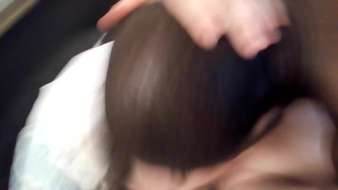 Sexy brunette fucks nice black