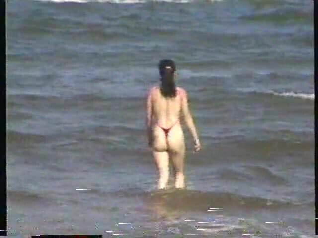 Extreme swimsuit at the beach behind Mie University 3