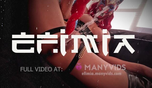 😈💦Dark Sexy Fantasies Efimia's CRAZY SQUIRT compilation