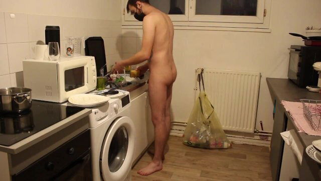 Vlog Naked cleanhouse