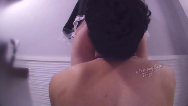 Maid Femboy Getting Eaten Fucked