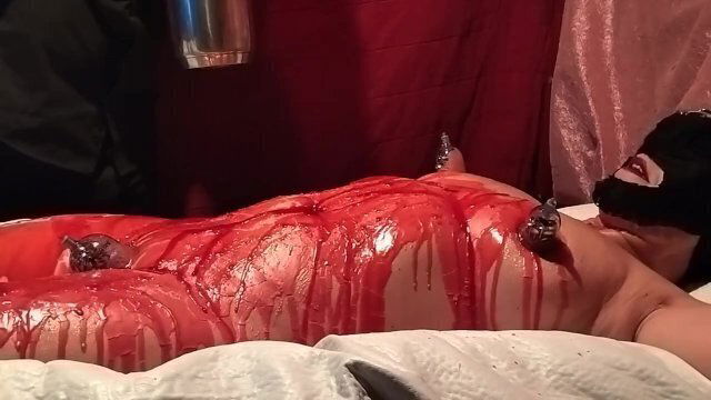 Lady Shock Full body candle