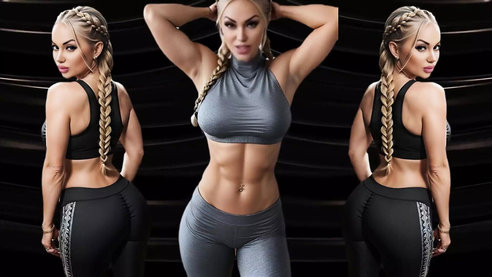 Crushed Goddess Goldy's Muscles