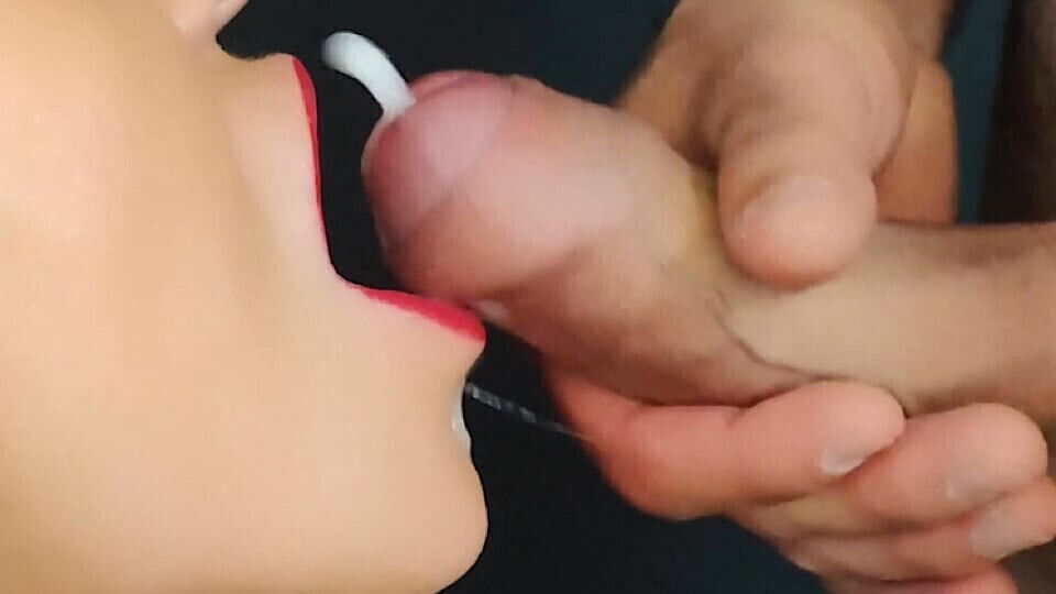 Close BLOWJOB AWESOME Mouth