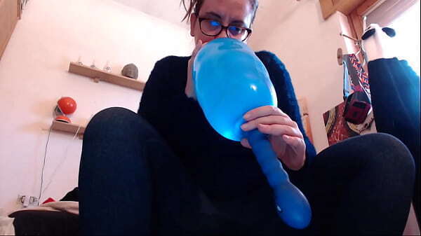 orgasm these balloons inflated together with