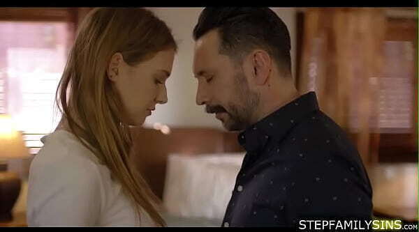 Stepdad caught stepdaughter masturbating