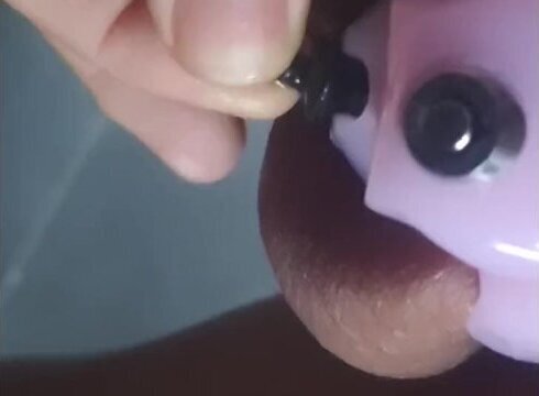 CBT贞操锁和尿道管的组合chastity lock