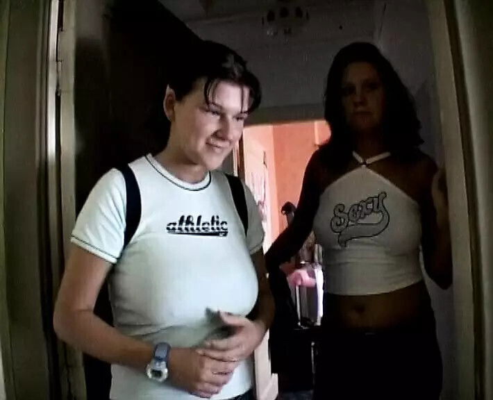 naughty German girls getting filmed while masturbating