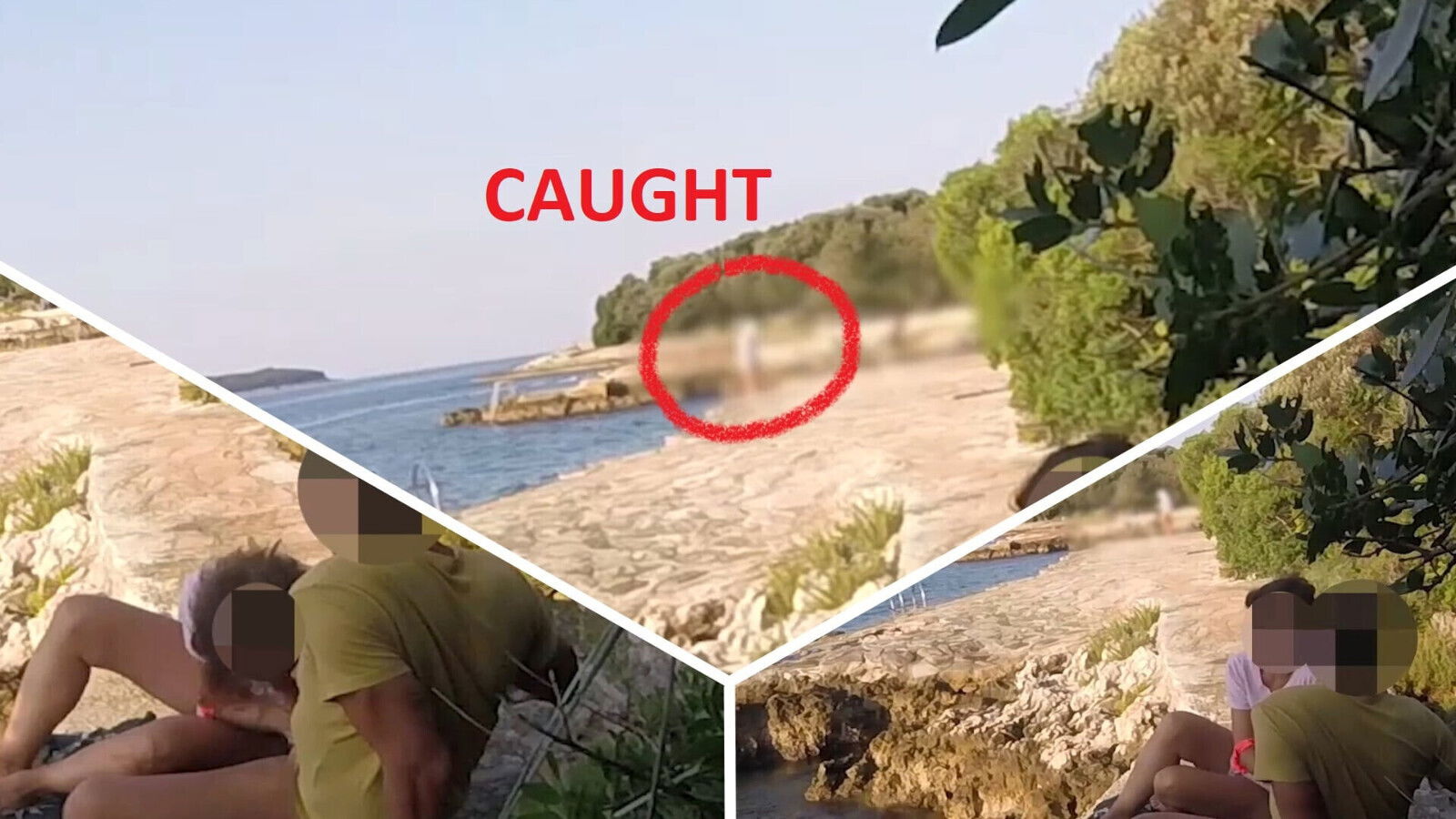 Teen teacher sucks public beach Croatia front everyone it's very risky with people near- MissCreamy