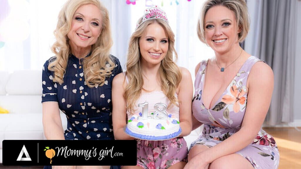 MOMMY'S GIRL Gorgeous Stepgranny Hartley Stepmom Williams Taught Pussies