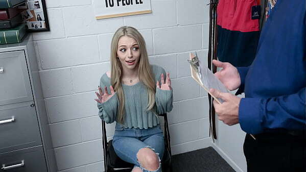 Shoplifter Larimar Fucked Security Guard Perp4k